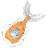 Silicone   Soft U-Shape Toothbrush
