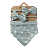 3 Pcs Newborn Double Side Bibs