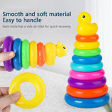 Little Yellow Duck Rainbow Tower