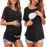 Women's Short Sleeve Crew Neck  T-Shirt
