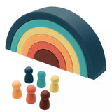 Soft Silicone Block Educational Kids Toys