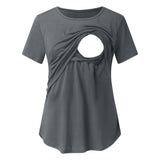 Women's Short Sleeve Crew Neck  T-Shirt