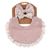3 Pcs Newborn Double Side Bibs
