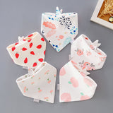 5Pcs/Set Baby Bibs  Towel
