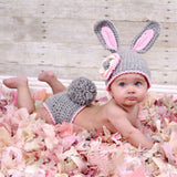 Cute Rabbit Crochet Photograph Photo Hat