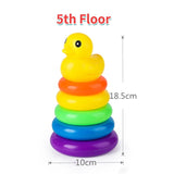 Little Yellow Duck Rainbow Tower
