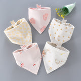 5Pcs/Set Baby Bibs  Towel