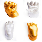 DIY Baby Plaster Mold 3D Hand Foot Print