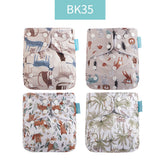 4pc/Set Washable  Baby Diaper