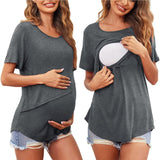 Women's Short Sleeve Crew Neck  T-Shirt