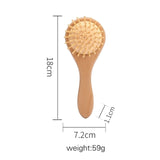 Soft Wool Hair  Head Comb
