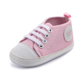 Newborn Sequined Canvas Baby Sneakers