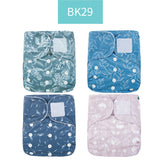 4pc/Set Washable  Baby Diaper
