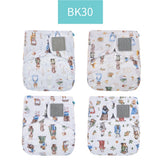 4pc/Set Washable  Baby Diaper