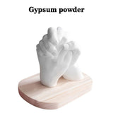 DIY Baby Plaster Mold 3D Hand Foot Print