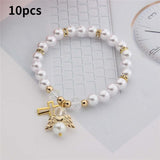 Baby Shower Favor Christening Bracelet