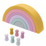 Soft Silicone Block Educational Kids Toys
