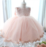 Baby Girls White Baptism Dress