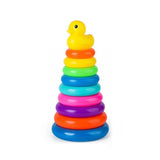 Little Yellow Duck Rainbow Tower