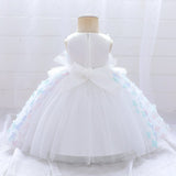 Flower Baptism Birthday Dress