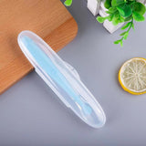 Baby Soft Silicone Spoon with Storage Box