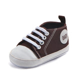 Newborn Sequined Canvas Baby Sneakers