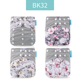 4pc/Set Washable  Baby Diaper