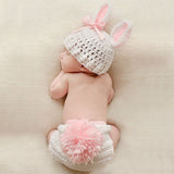 Cute Rabbit Crochet Photograph Photo Hat