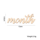 20pcs Baby Monthly Milestone Cards
