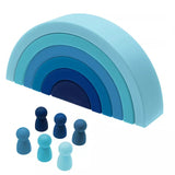 Soft Silicone Block Educational Kids Toys