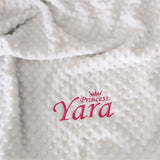 Personalised Newborn Baby Blanket