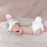 Cute Rabbit Crochet Photograph Photo Hat