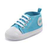 Newborn Sequined Canvas Baby Sneakers
