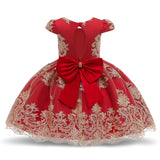 Embroidery Elegant Kids Princess Dresses
