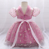Infant Embroidery Wedding Dress