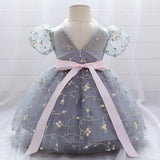 Infant Embroidery Wedding Dress