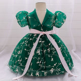 Infant Embroidery Wedding Dress