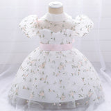 Infant Embroidery Wedding Dress